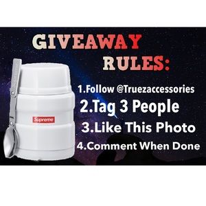 Supreme giveaway